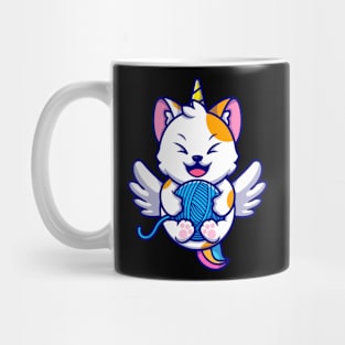 cute unicorn cat Mug